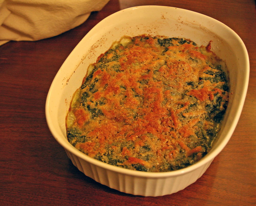 Baked Spinach